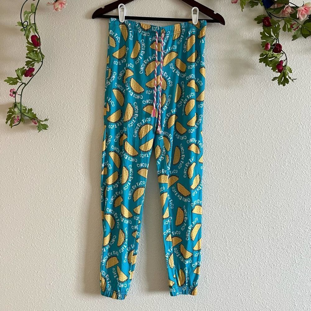 Cinco de Taco PJ Pants Women's XS - Picture 3 of 8